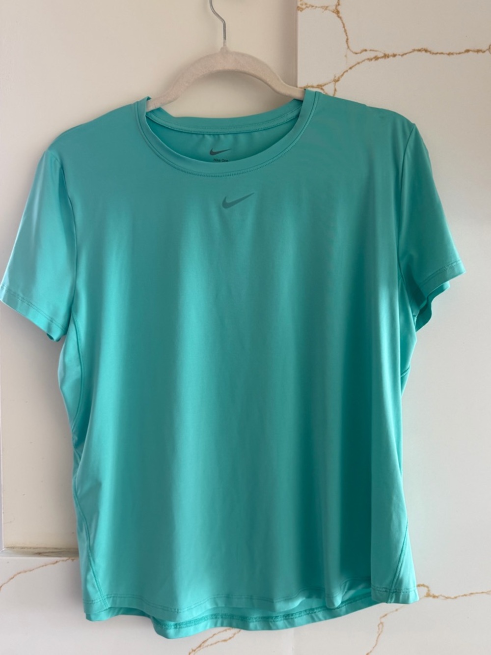 Nike Men’s Turquoise Short-Sleeve Dri-FIT Tee
